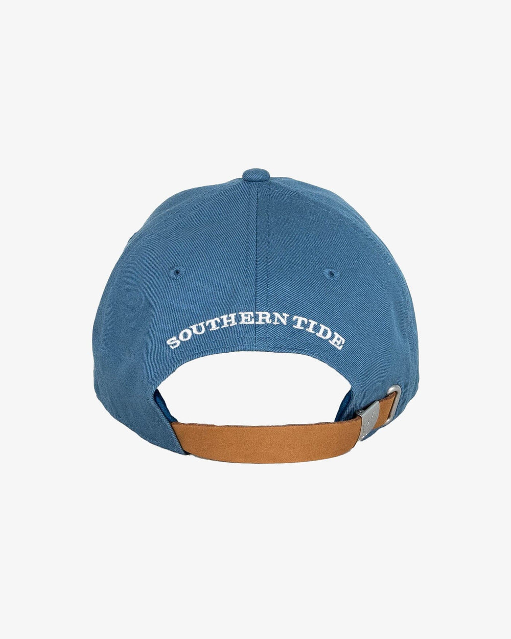 The back view of the Southern Tide Call Me Old Fashioned Hat by Southern Tide - Blue