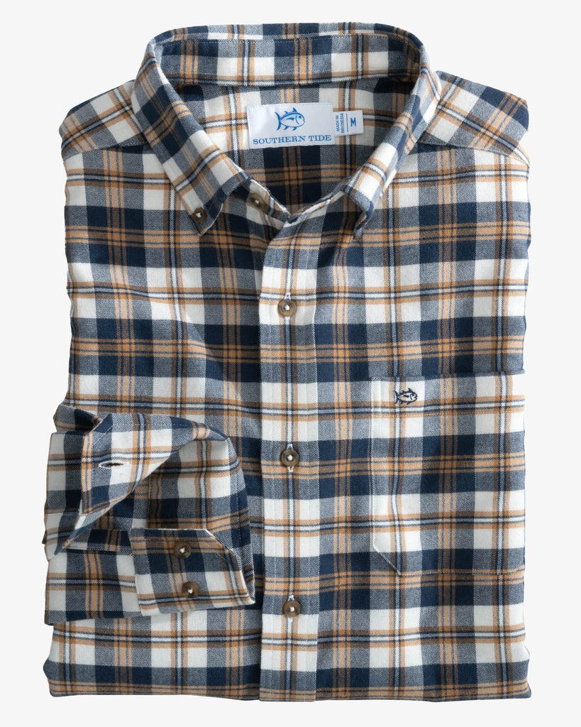 VA - Long Sleeve Flannel Shirt for Men