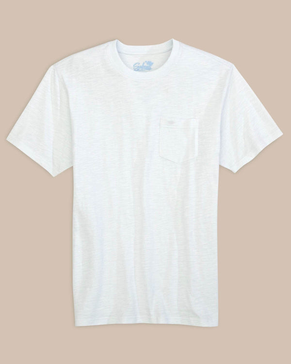 The front of the Men's Sun Farer Short Sleeve T-Shirt by Southern Tide - Classic White