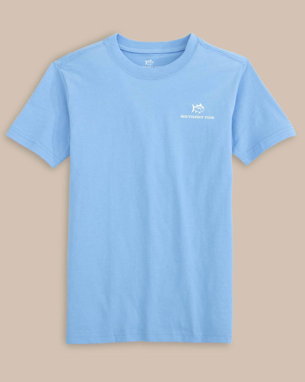 The front view of the Southern Tide Youth Skipping Jacks Fill T-Shirt by Southern Tide - Ocean Channel