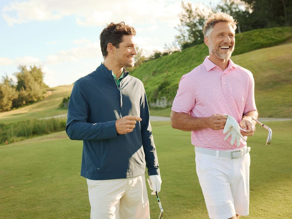 Layer up in coastal style with quarter zips for every season.