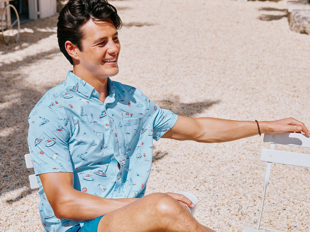 Stay breezy with these short-sleeved shirts for any summer occasion