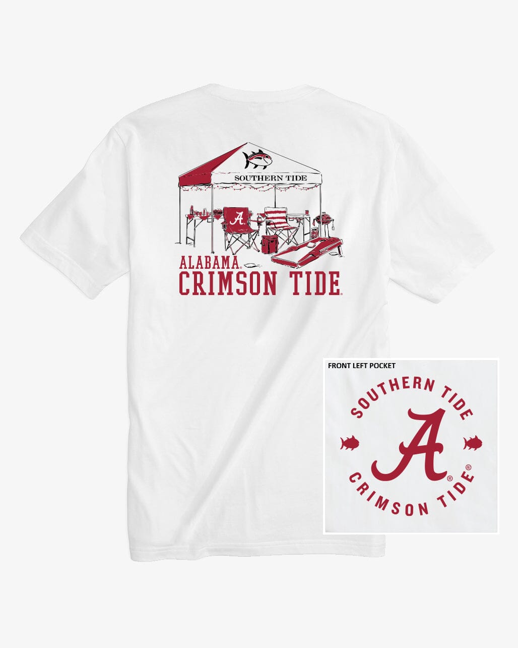 Alabama Crimson Tide Tailgate Time T Shirt