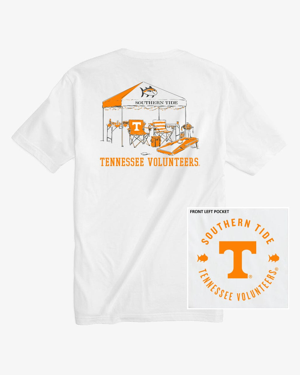 Tennessee Volunteers NCAA Logo Love Crossbody Purse