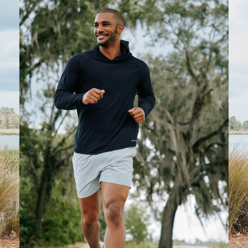 Men's classic fall best sellers - man running in cooling performance clothing