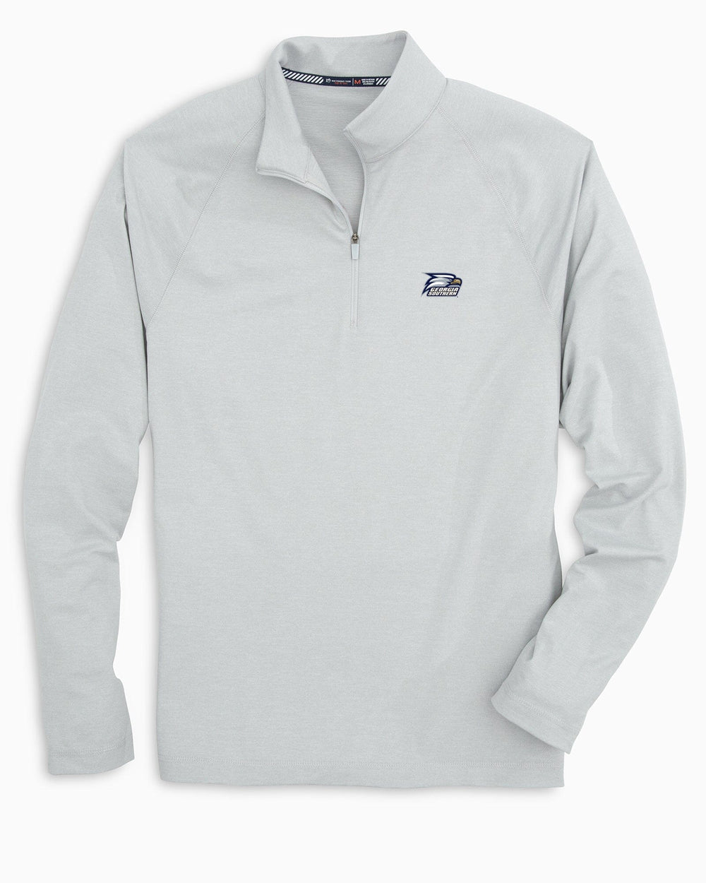 Georgia Southern Eagles Lightweight Quarter Zip Pullover C_Outerwear Southern Tide Slate Grey S 