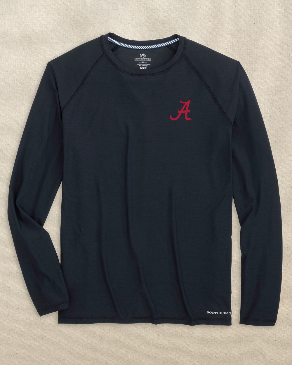 Alabama Crimson Tide brrr°®-illiant Performance Long Sleeve T-Shirt C_T-Shirts Southern Tide 