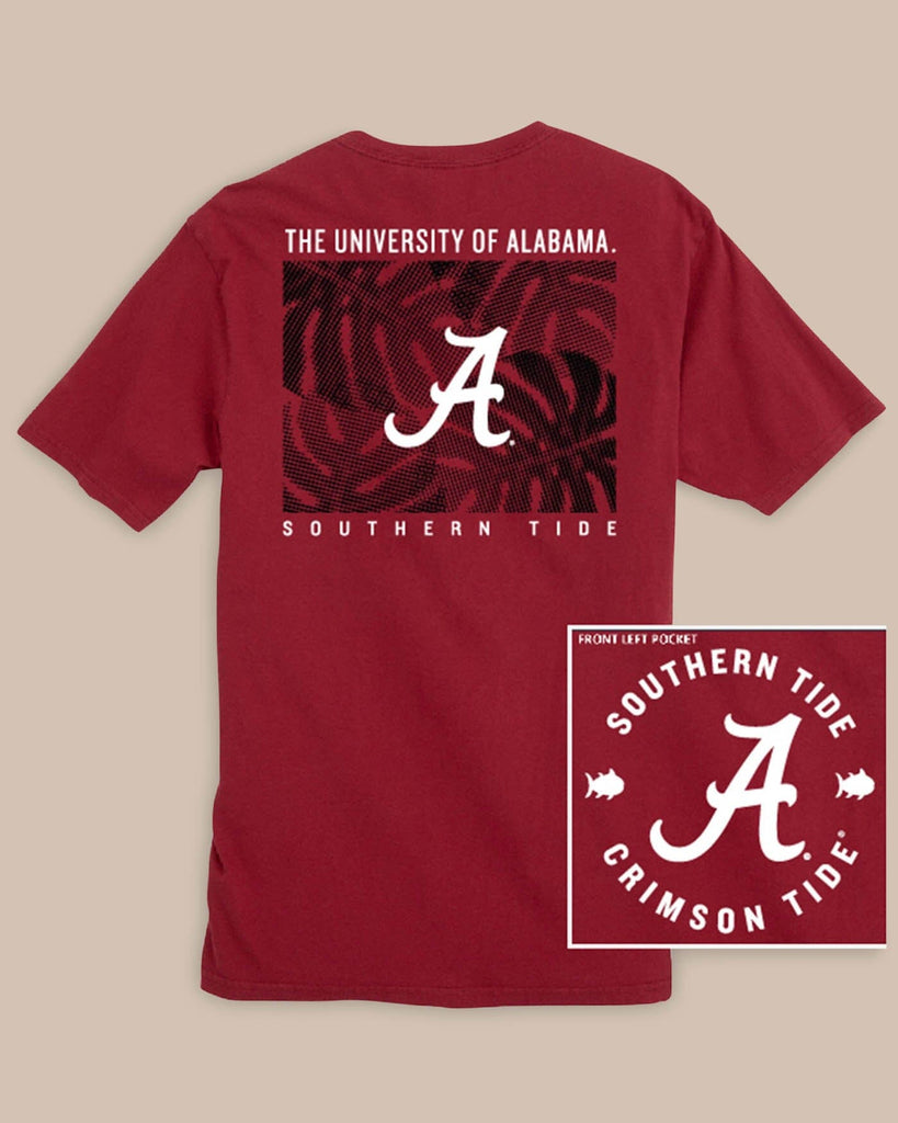 Alabama アメリカンフットボールシャツ S 17 alabama-crimson-tide-halftone-