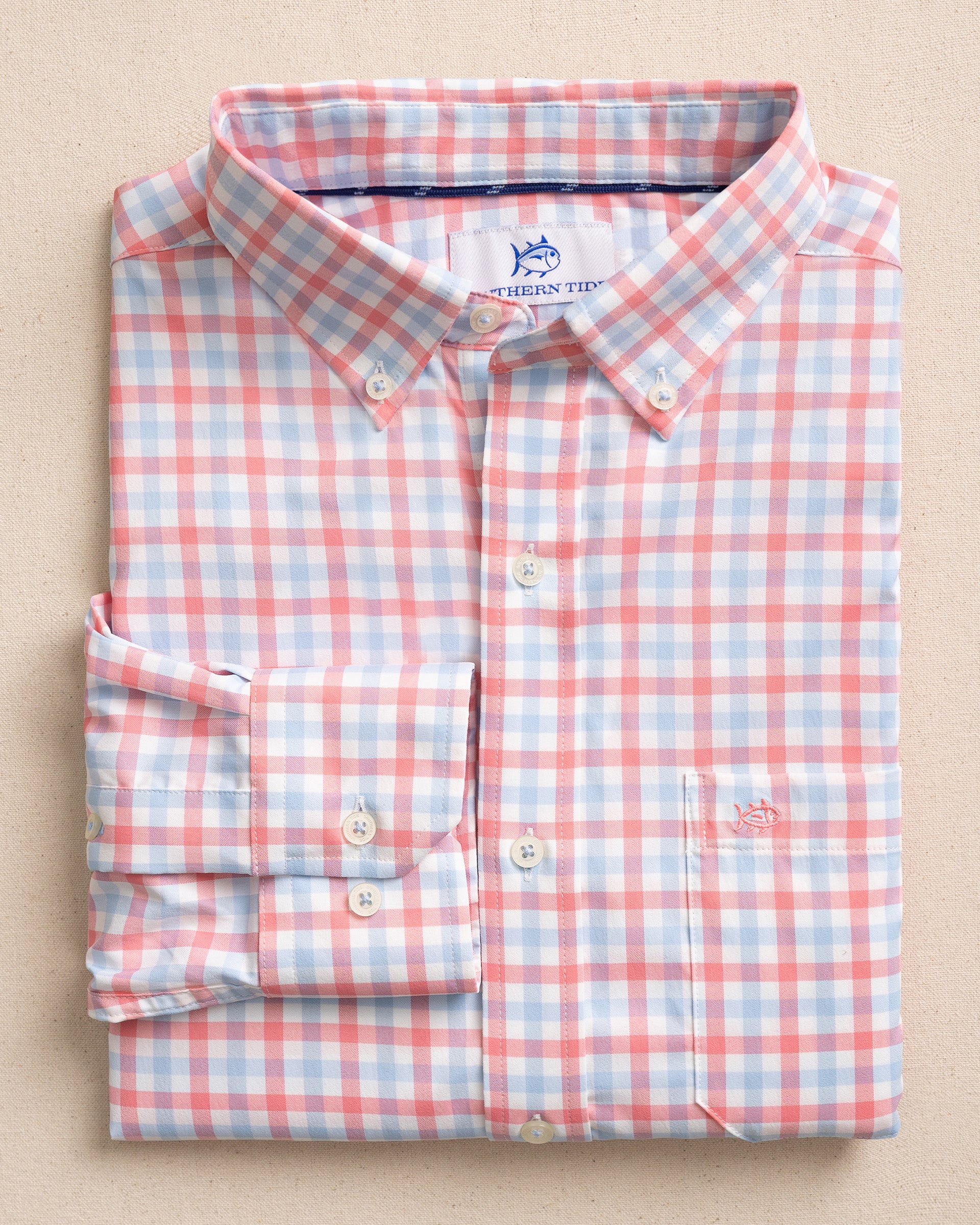 Men's Albemarle Gingham brrr°® Sport Shirt | Southern Tide