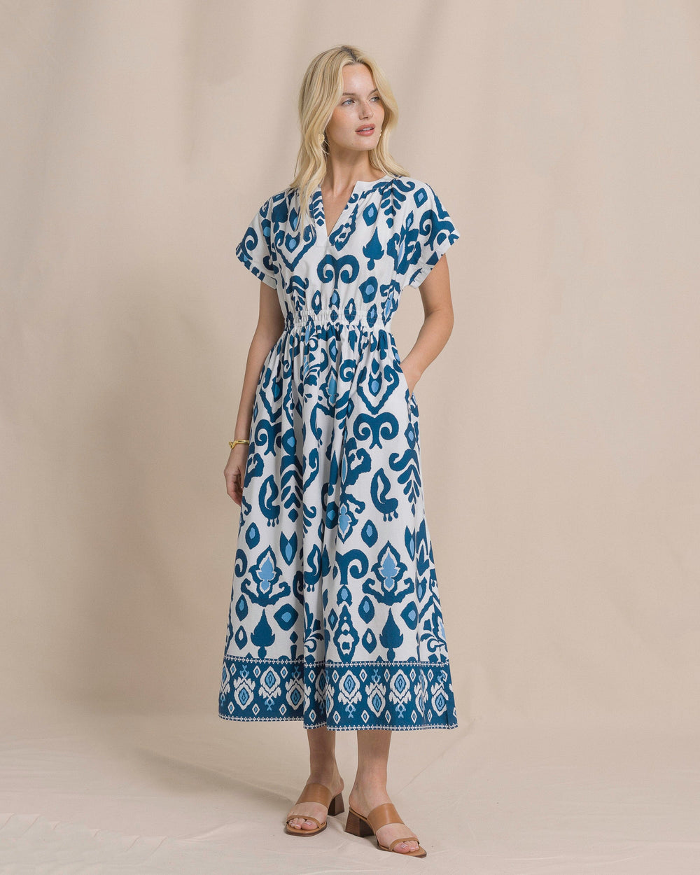 Women's Ana Dolman Sleeve Maxi Dress