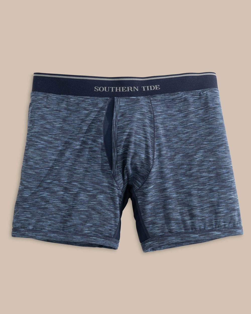 The front of the Men's Baxter Boxer Brief by Southern Tide - True Navy