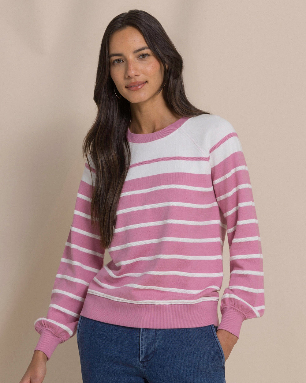 The front view of the Southern Tide Bekah Sweater by Southern Tide - Rivera Rose
