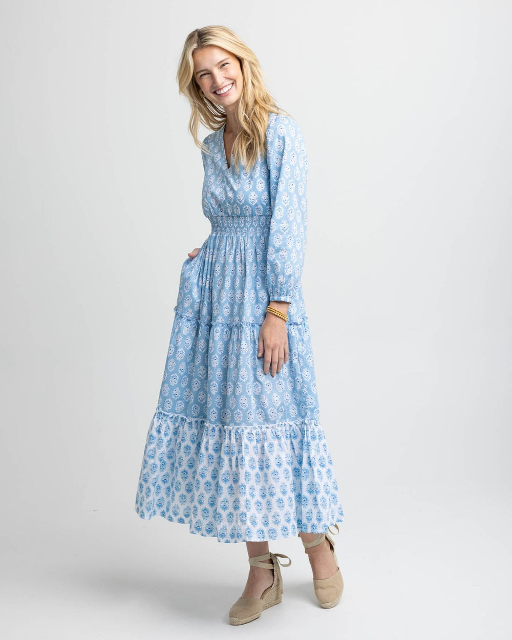 Blaire Garden Variety Printed Maxi Dress