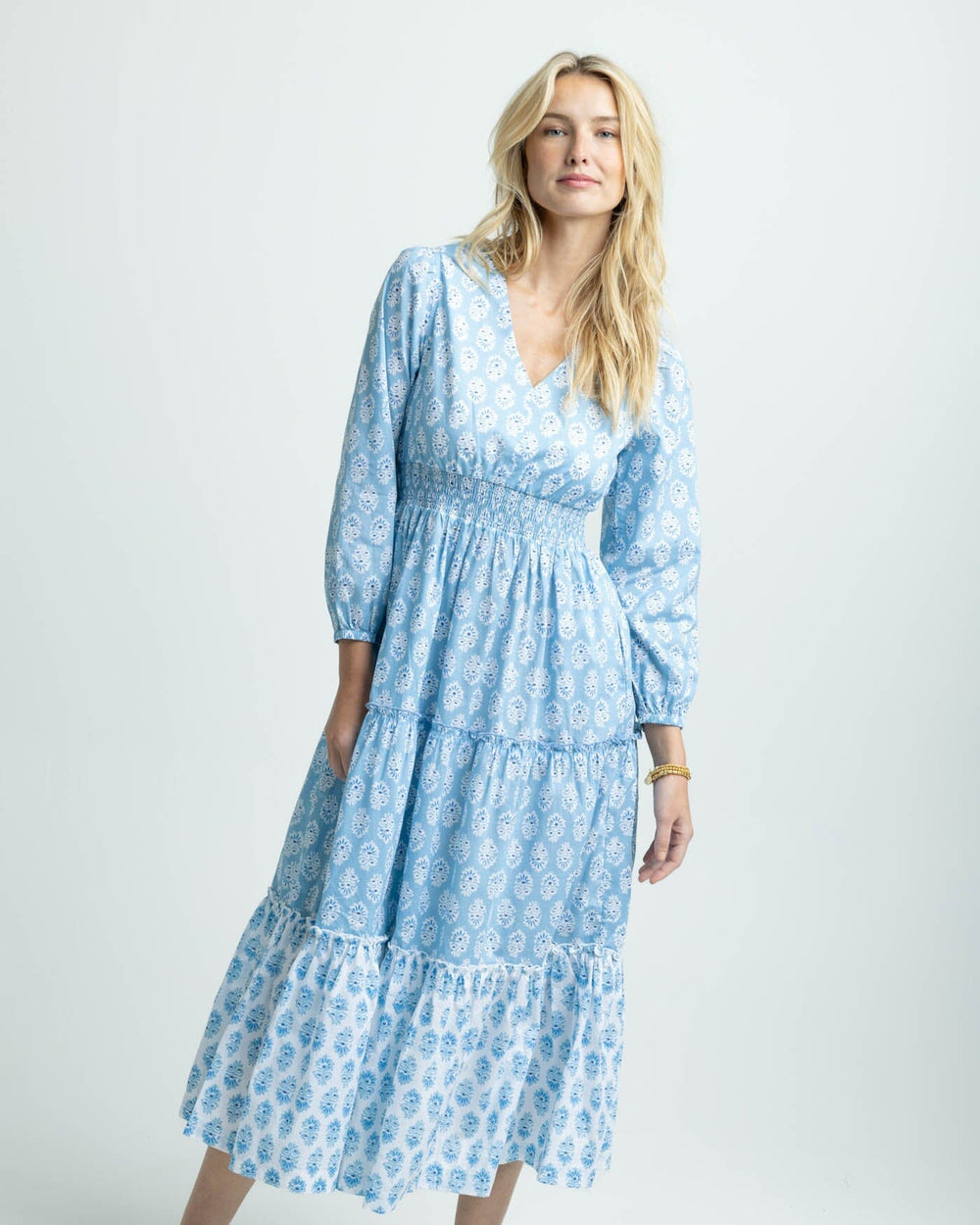 Women's Blaire Garden Variety Printed Maxi Dress | Southern Tide