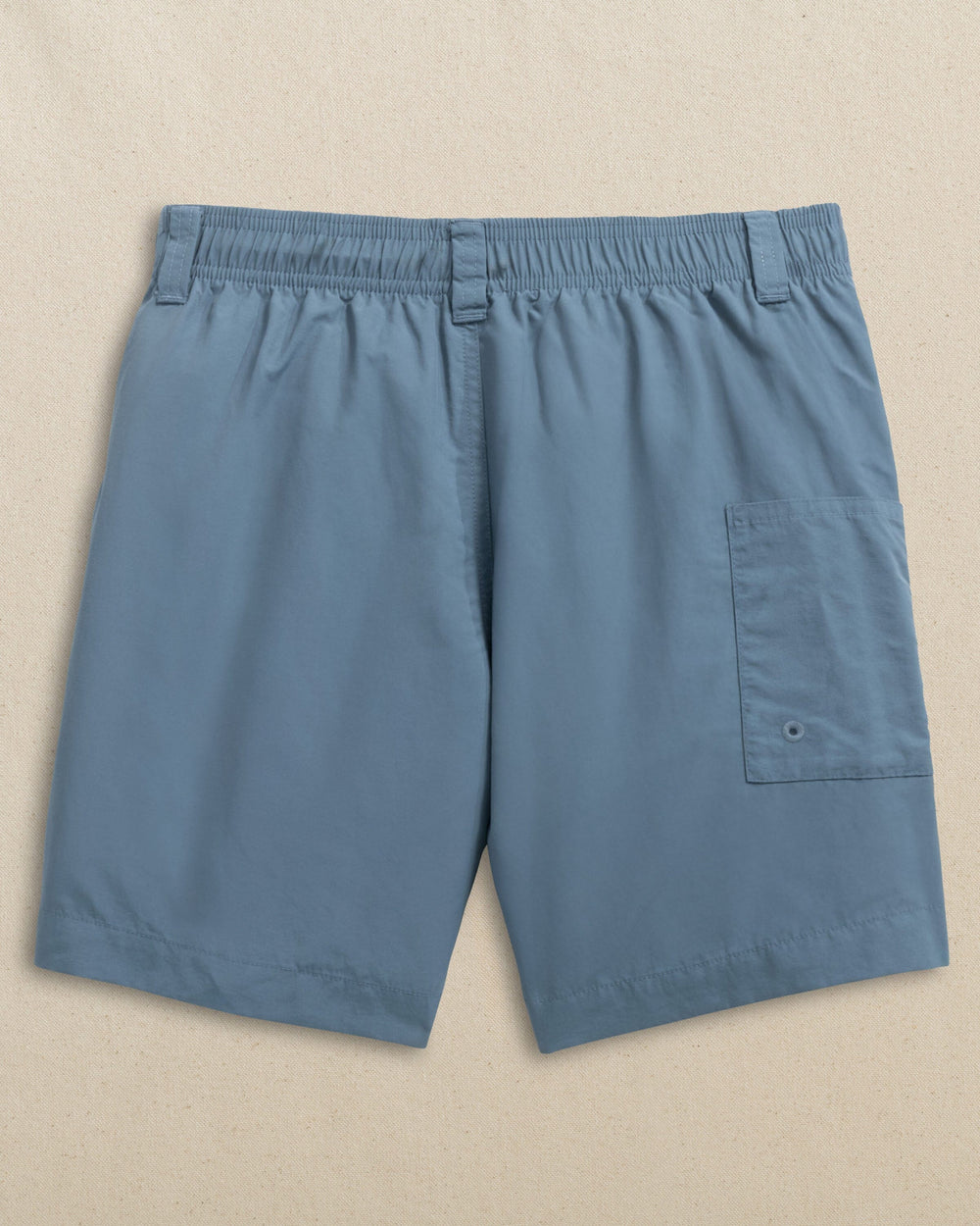 The back view of the Southern Tide Boys Shoreline Active Short by Southern Tide - Blue Haze