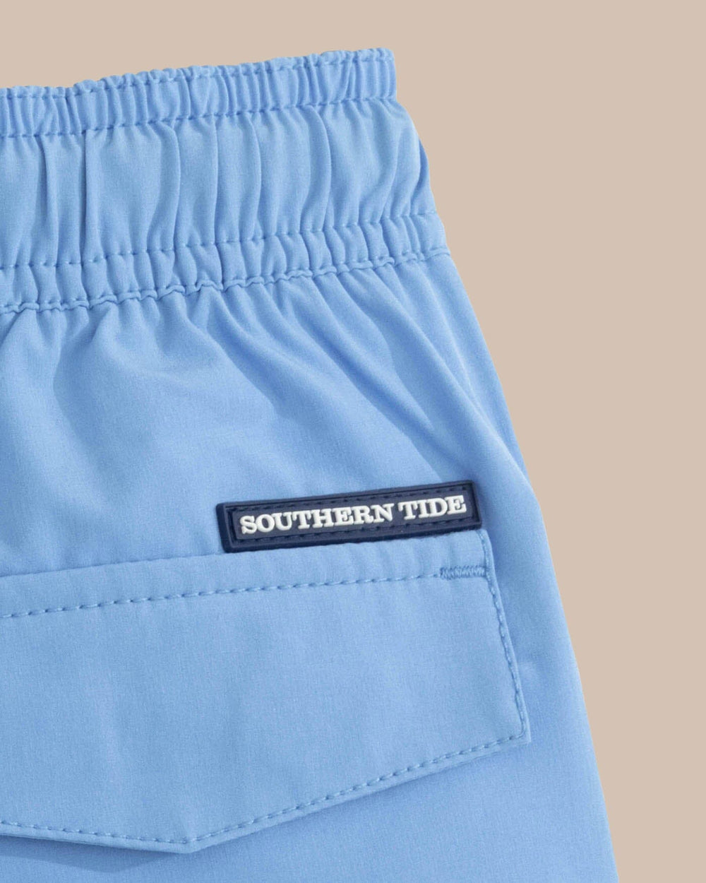 The detail view of the Southern Tide Boys Solid Swim Truck 2 0 by Southern Tide - Ocean Channel