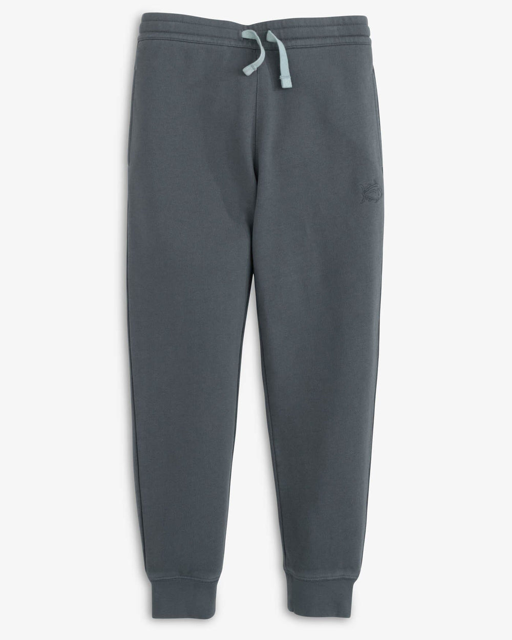 The front view of the Southern Tide Boys Sun Farer Terry Jogger by Southern Tide - Harbour Mist