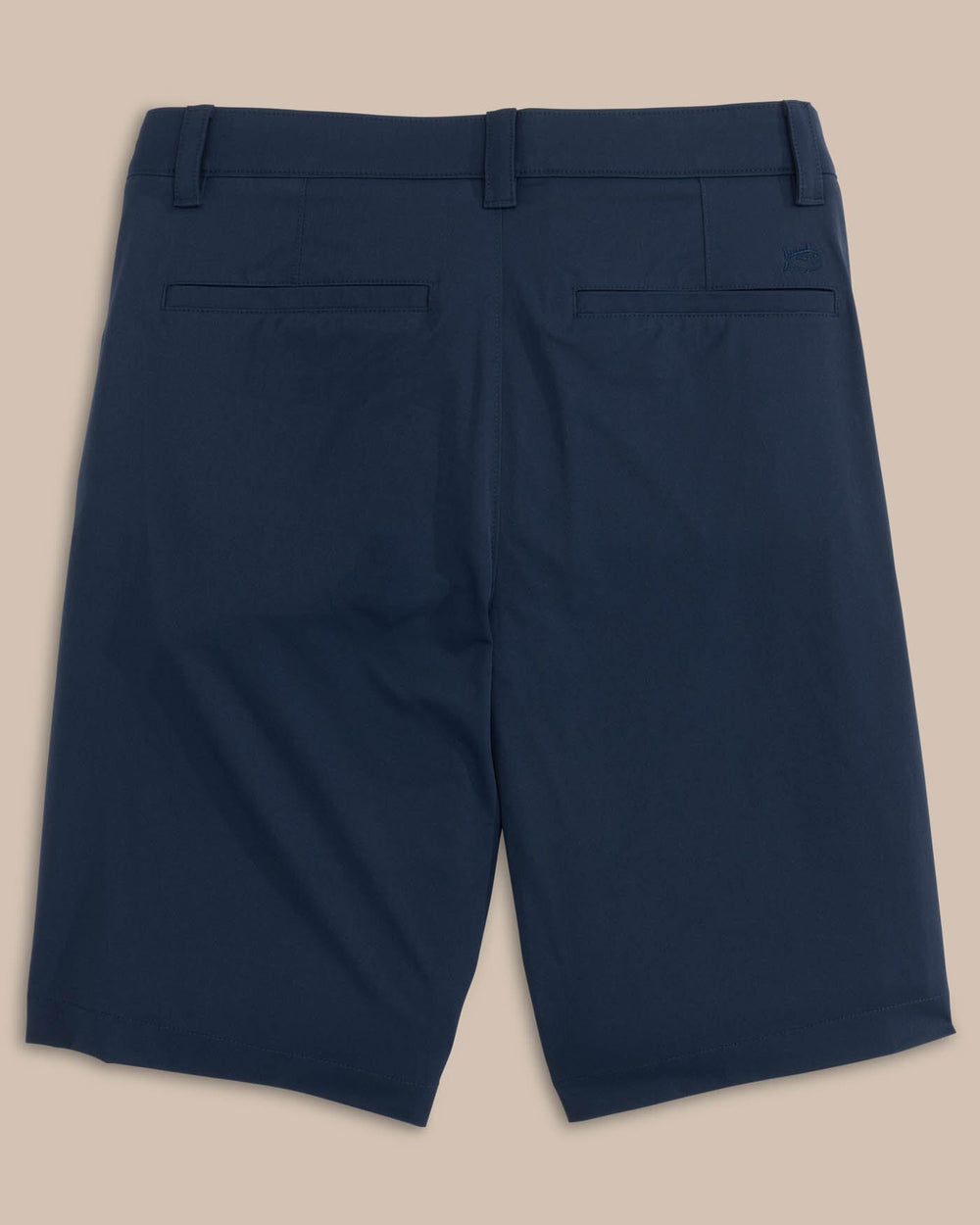 The back view of the Southern Tide brrr die 10 Short by Southern Tide - True Navy