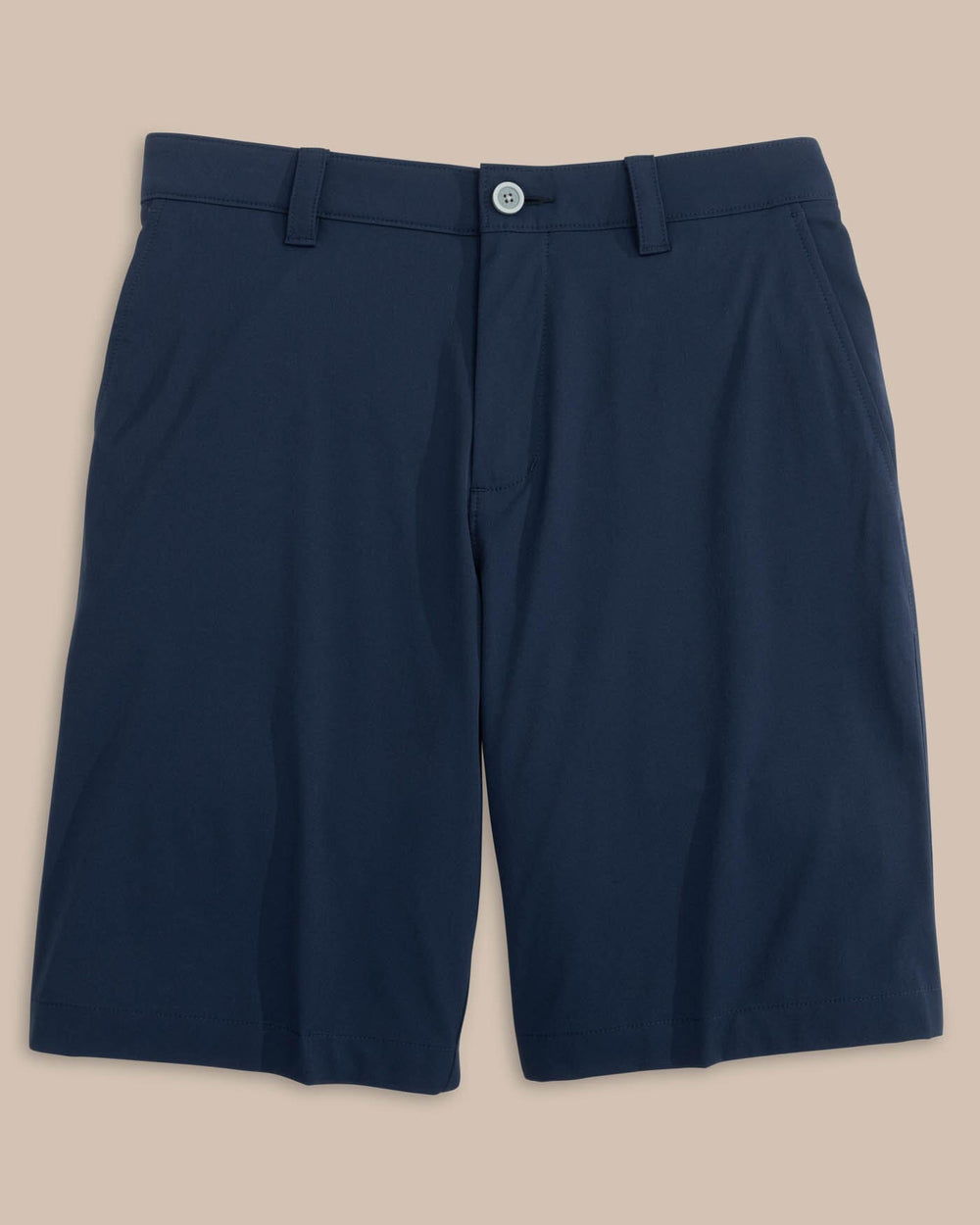 The front view of the Southern Tide brrr die 10 Short by Southern Tide - True Navy