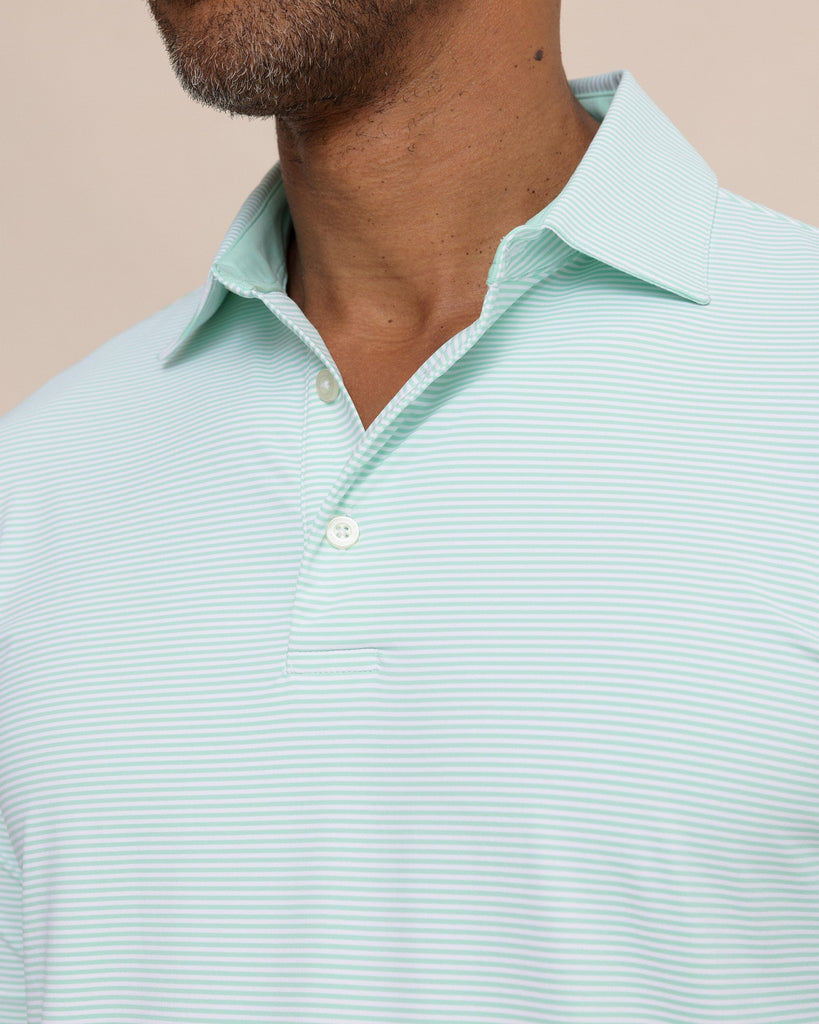 Men's brrr°® Meadowbrook Stripe Polo - Garden Grove | Southern Tide