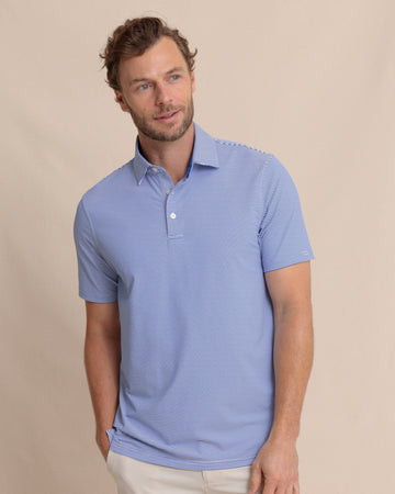 Men's brrr°®-eeze Meadowbrook Stripe Polo | Southern Tide