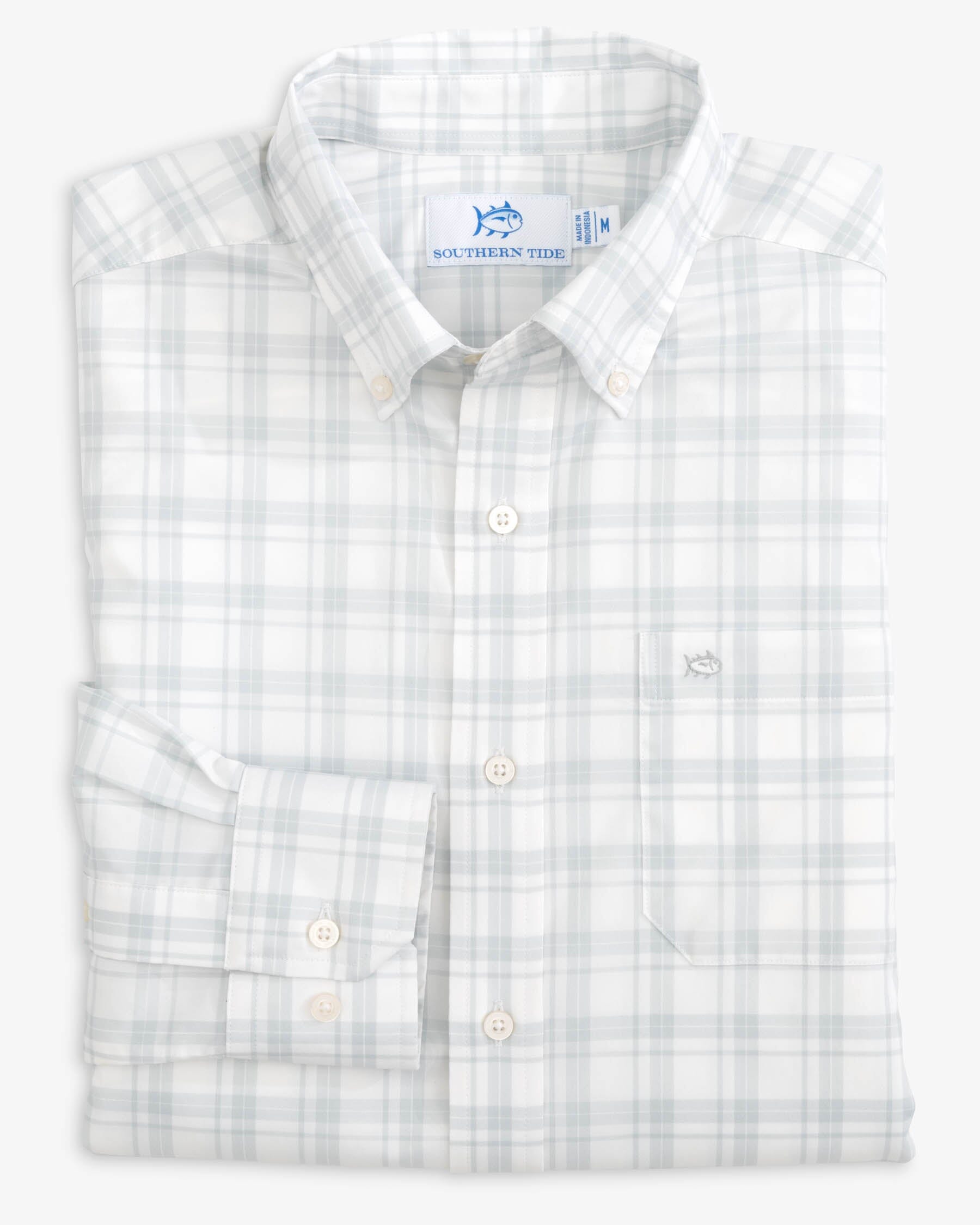 Men's Brrr Ramsey Plaid Intercoastal Sport shirt | Southern Tide