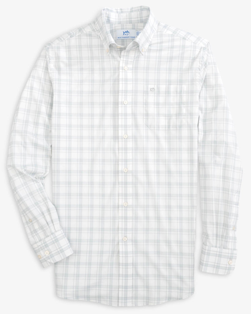 Grey plaid sale dress shirt