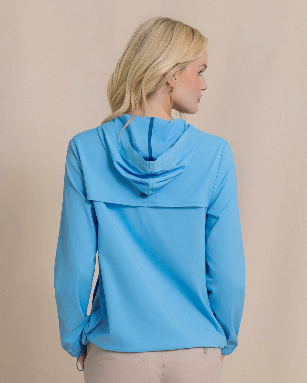 The back view of the Southern Tide Calie Coastal Breeze® Color Block Popover by Southern Tide - Ocean Channel