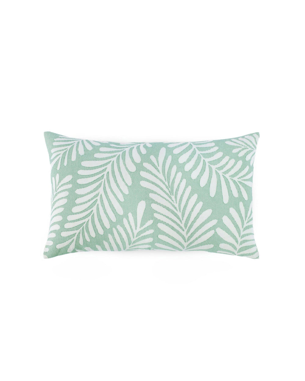 The front view of the Southern Tide Cedar Island Decorative Pillow by Southern Tide - Sage