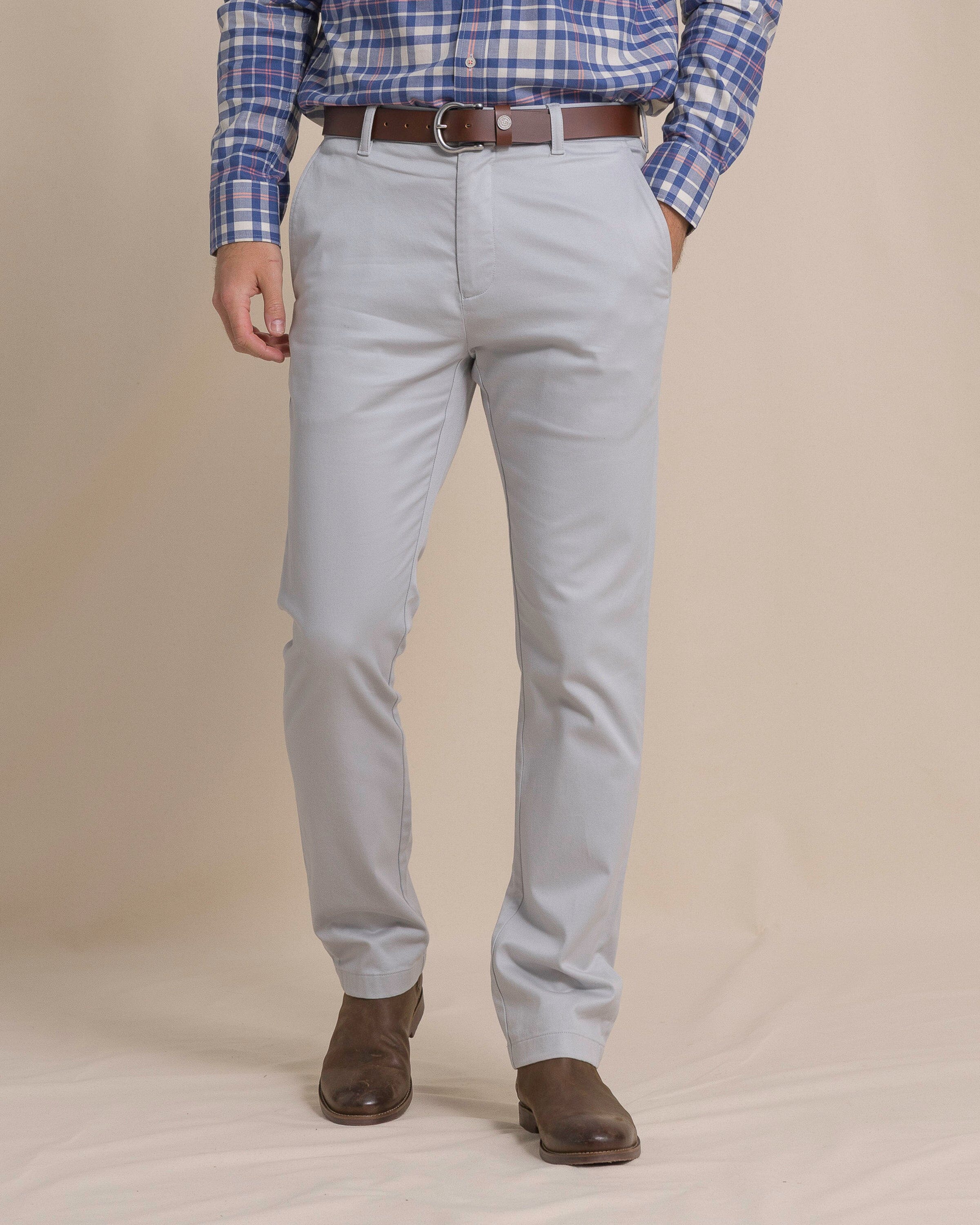 Men's Channel Marker Stretch Chino Pant - Seagull Grey | Southern Tide