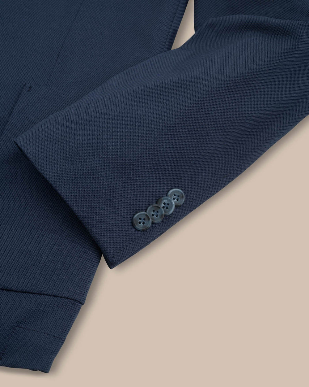 The detail view of the Southern Tide Charleston Navy Blazer by Southern Tide - Navy