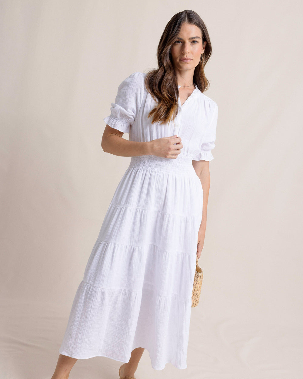 Christa Short Sleeve Maxi Dress
