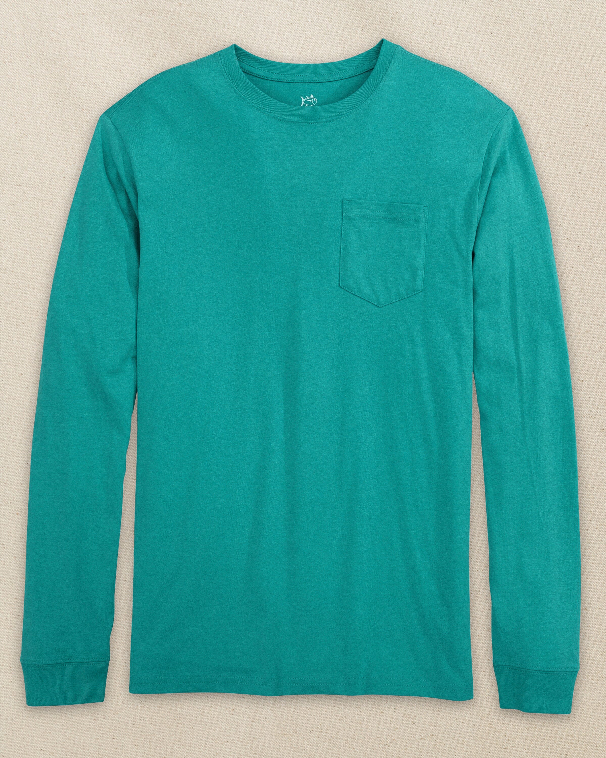 Men's Gulf Stream Classic Long Sleeve Pocket T-Shirt | Southern Tide