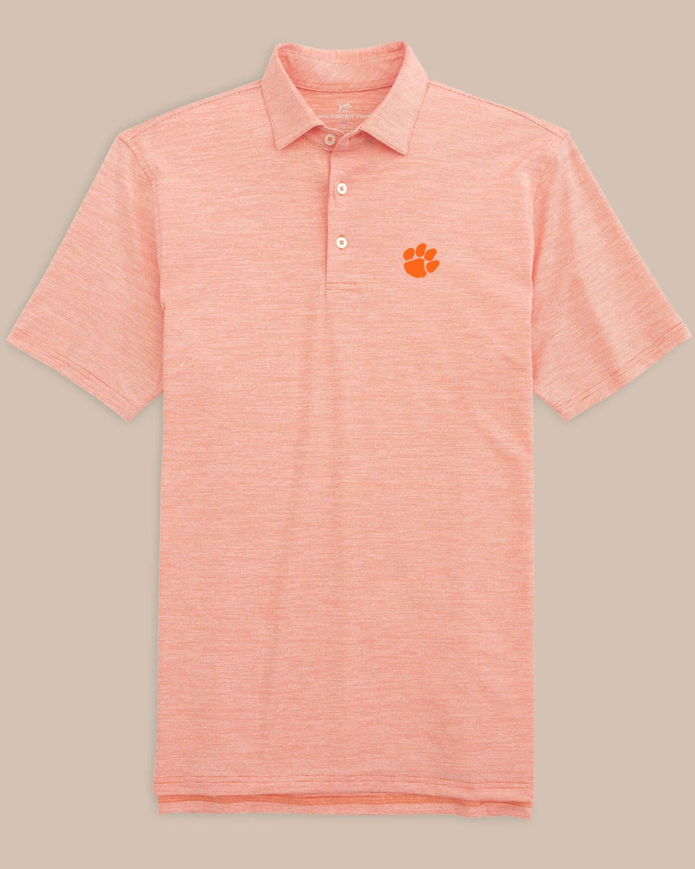 clemson dri fit polo