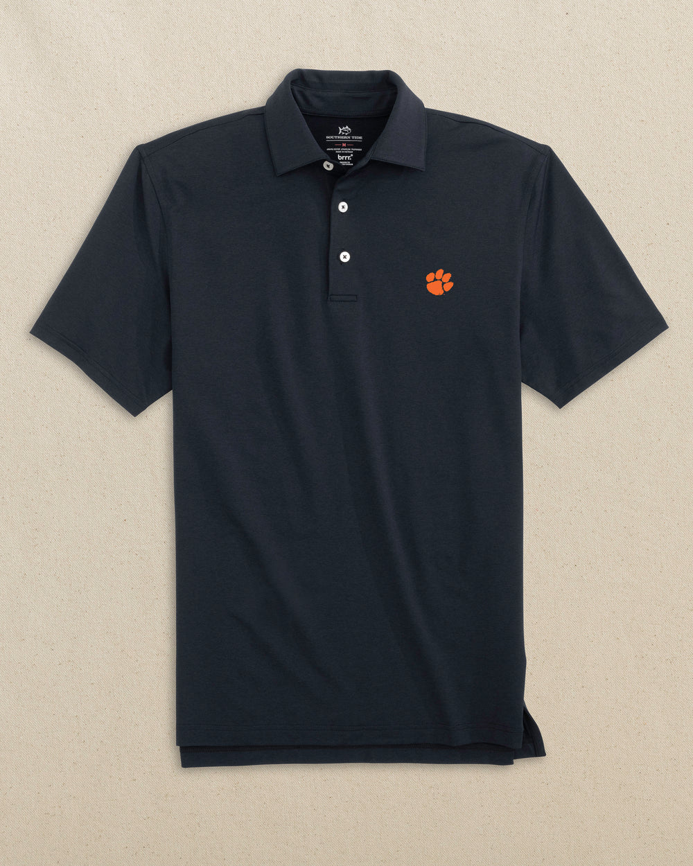 Clemson Tigers brrr°®-eeze Heather Performance Polo C_Polo Shirts Southern Tide 
