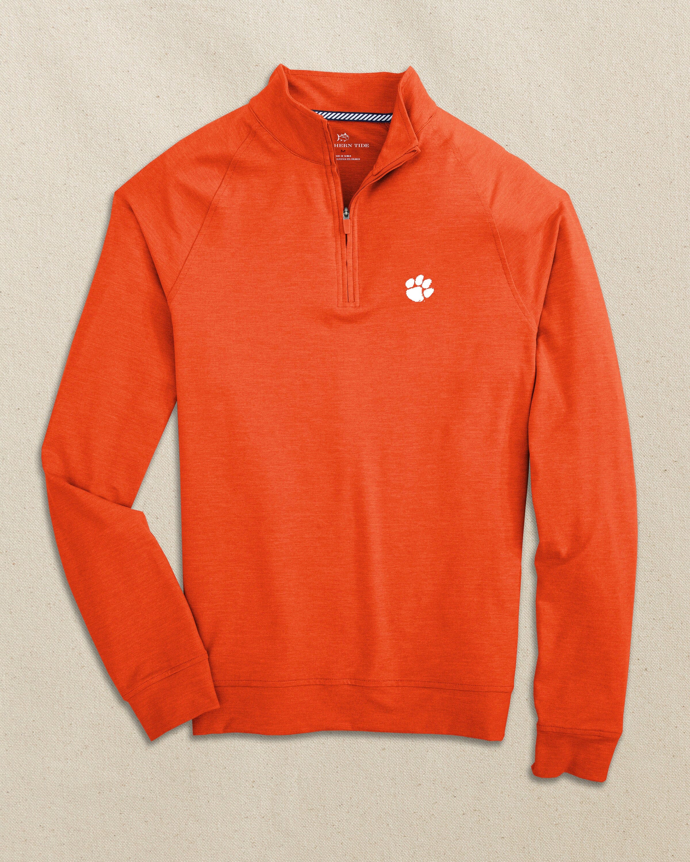 Clemson Tigers Cruiser Quarter Zip Pullover | Southern Tide