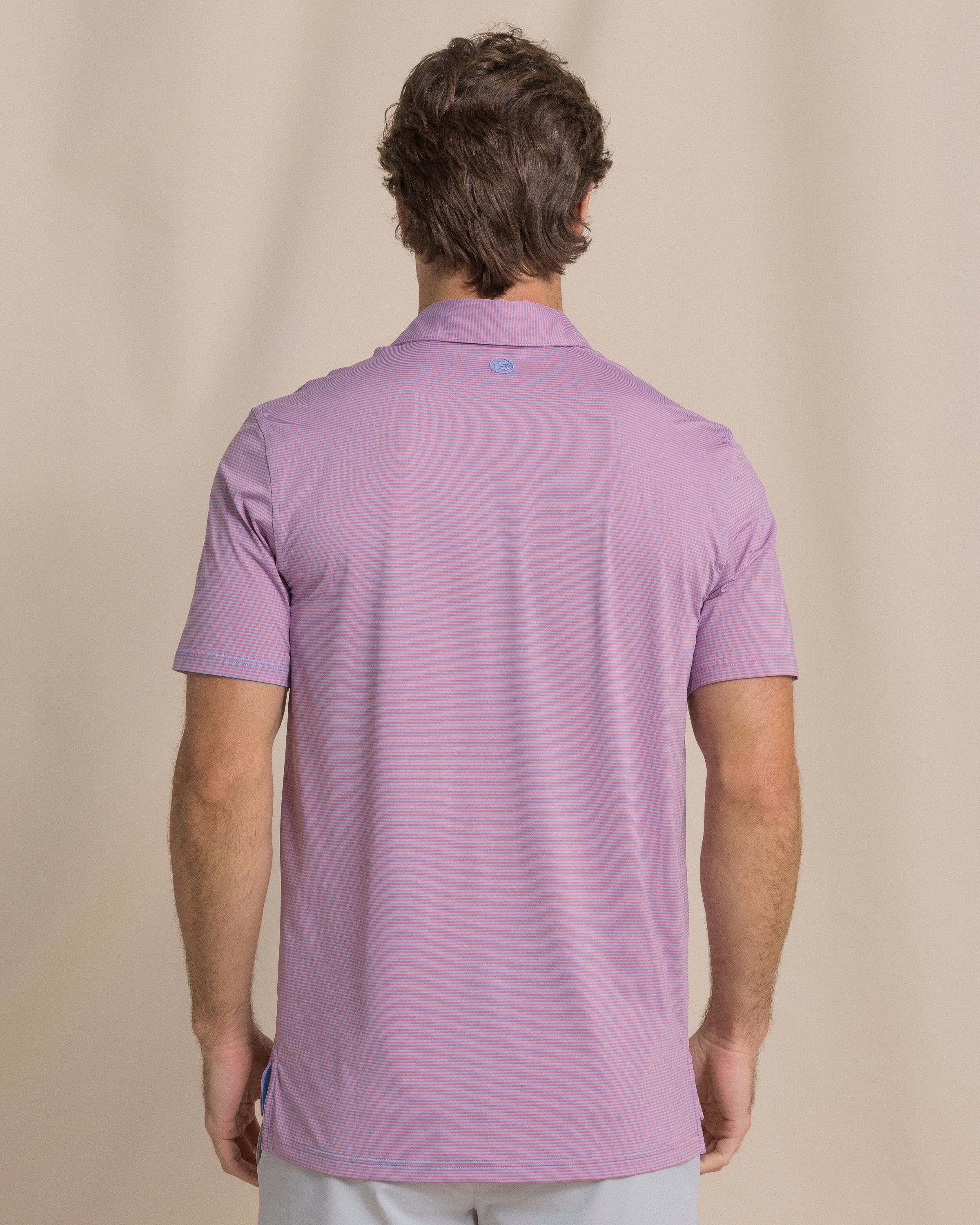 Men's Meadowbrook Stripe Performance Polo | Southern Tide