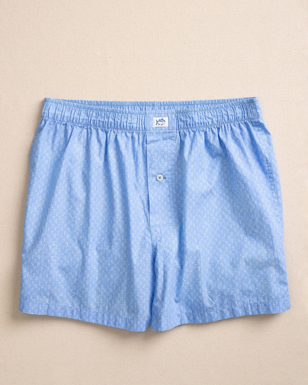The front view of the Southern Tide Cocktail Hour Boxer by Southern Tide - Ocean Channel
