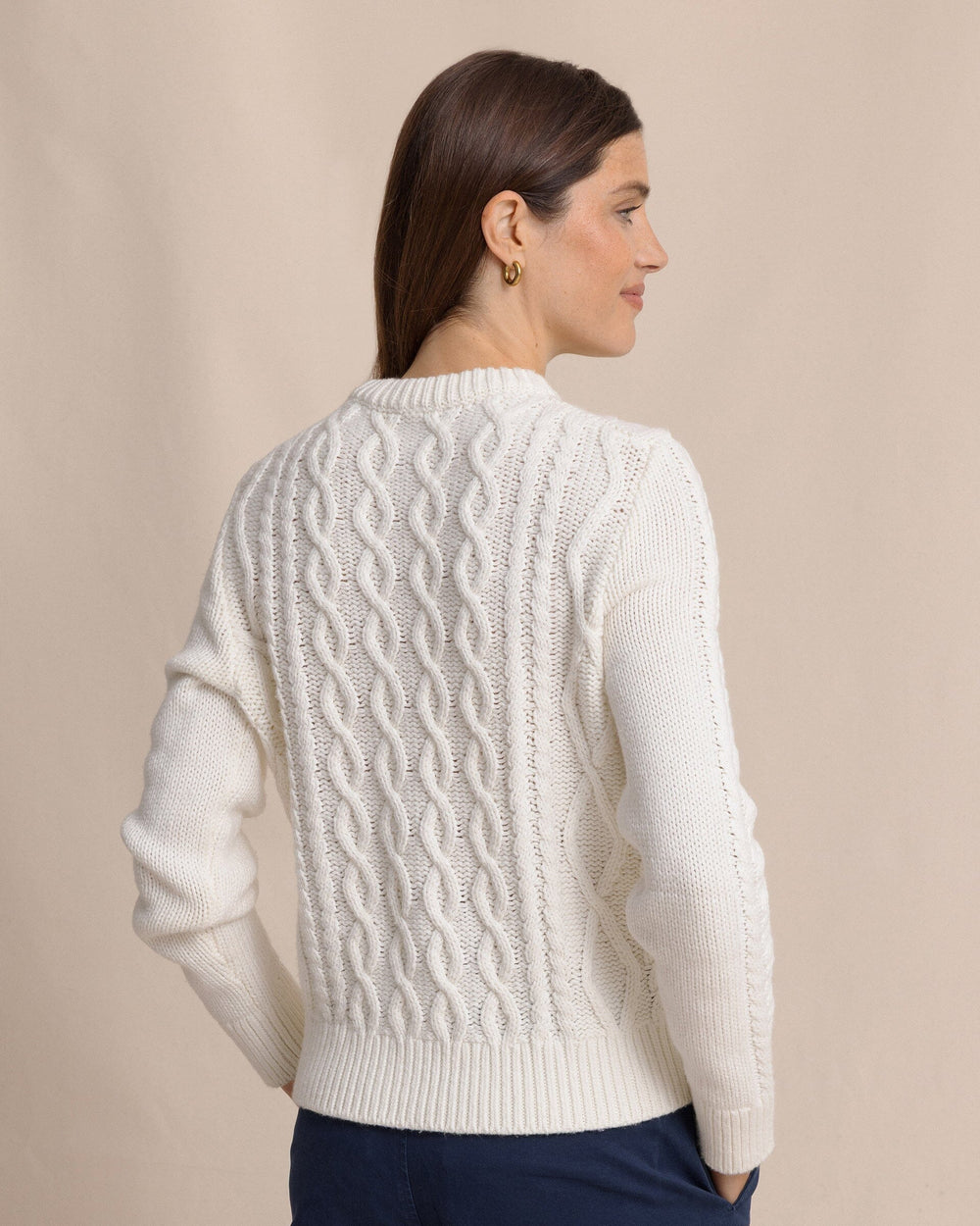 Connie Cable Knit Sweater W_Pullover Southern Tide 