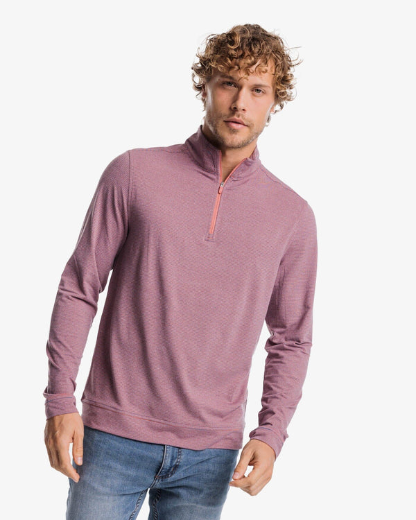 https://southerntide.com/cdn/shop/files/cruiser-heather-micro-stripe-performance-quarter-zip-pullover-heather-dusty-coral-front-9619.jpg?v=1699394002&width=600