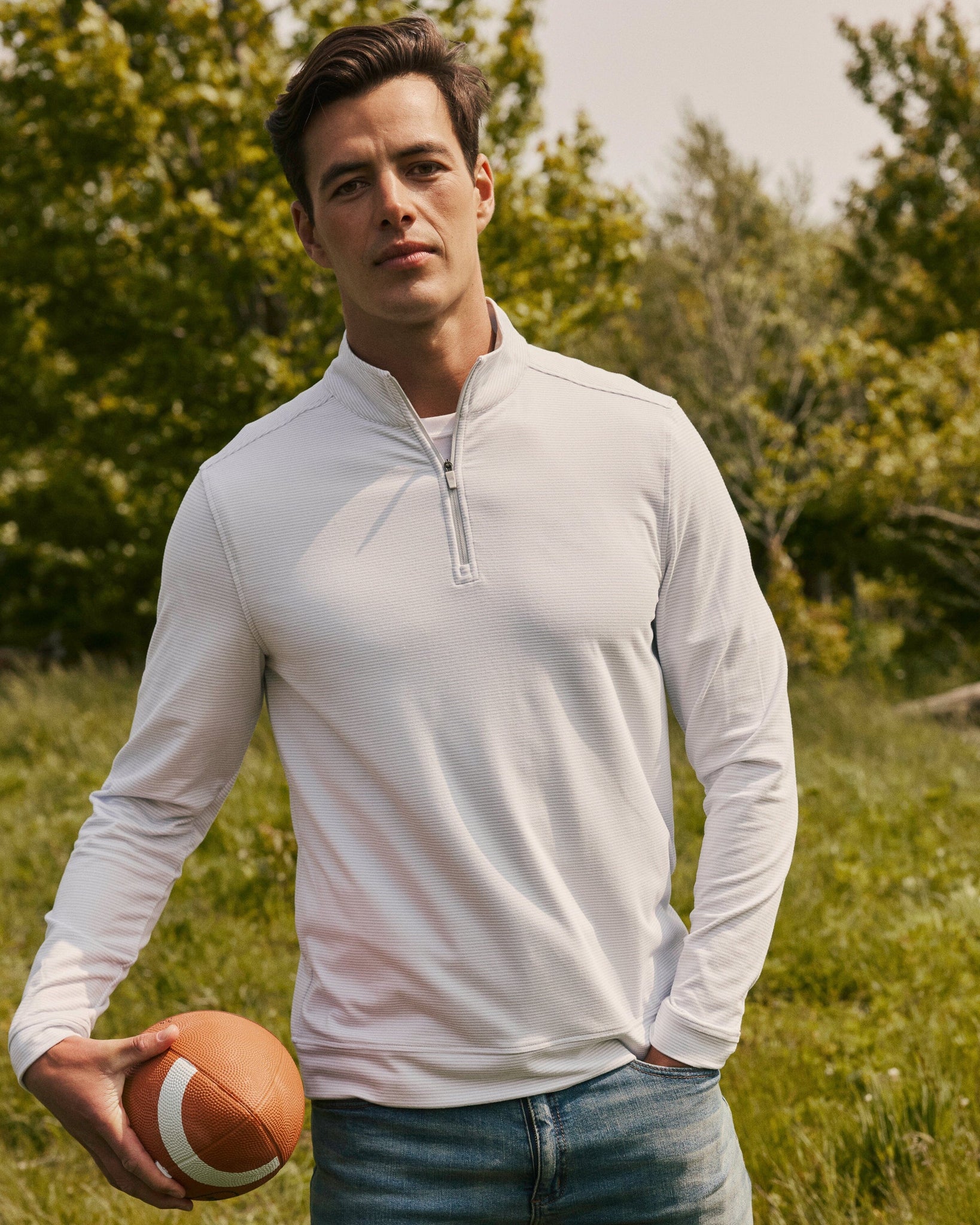 Southern Tide Cruiser Micro-Stripe Heather Quarter Zip Review & Quality Analysis