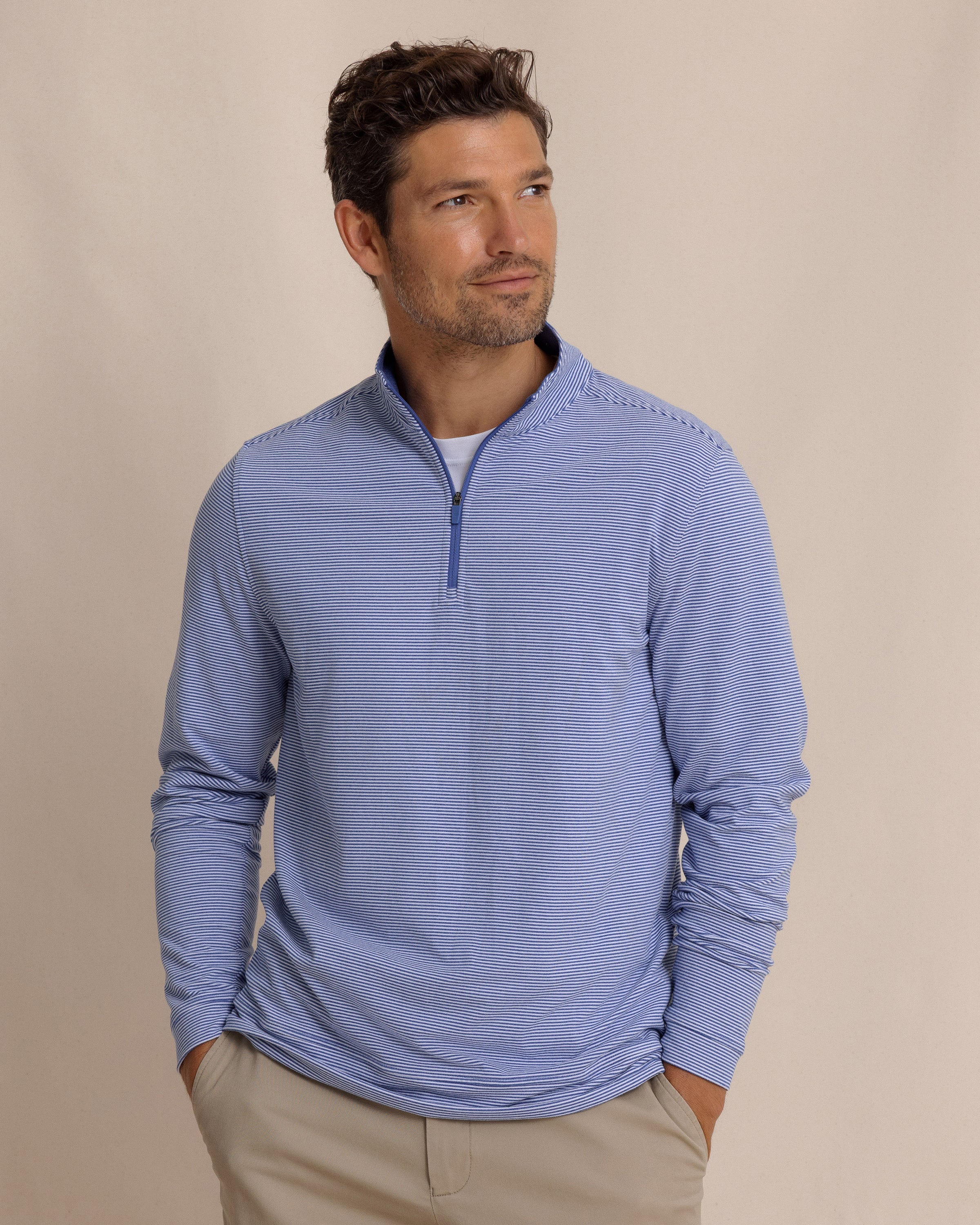 ジャケット・アウター MEER. quilt pullover Ultra Soft Quarter-Zip Pullover | johnnie-O · johnnie-O