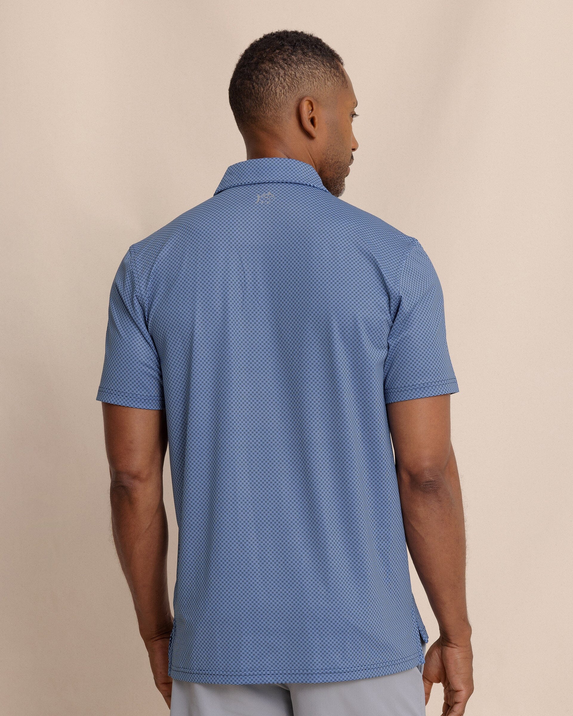 Men's Driver Coastal Geo Printed Polo | Southern Tide