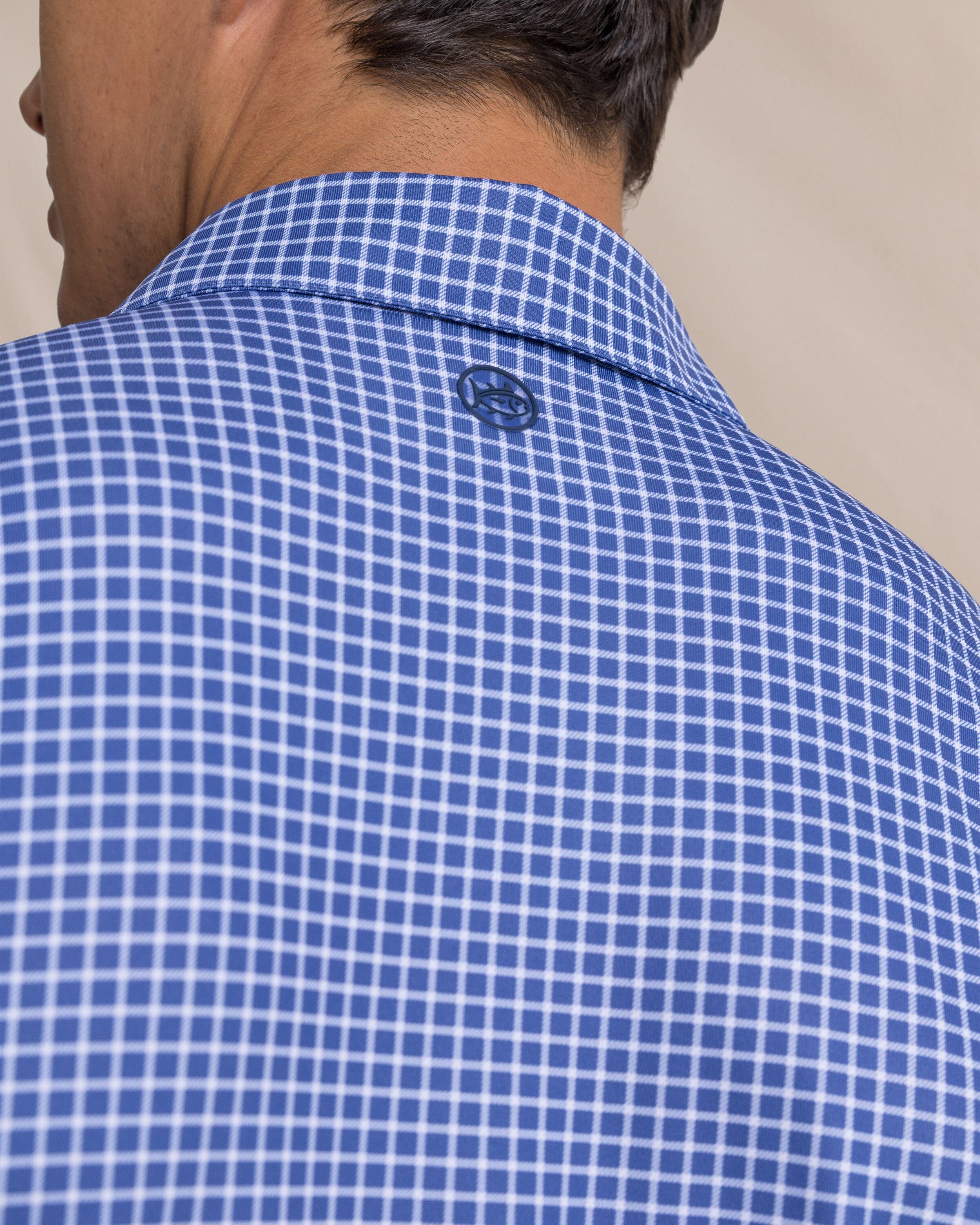 Men's Driver Dunes Edge Plaid Polo | Southern Tide