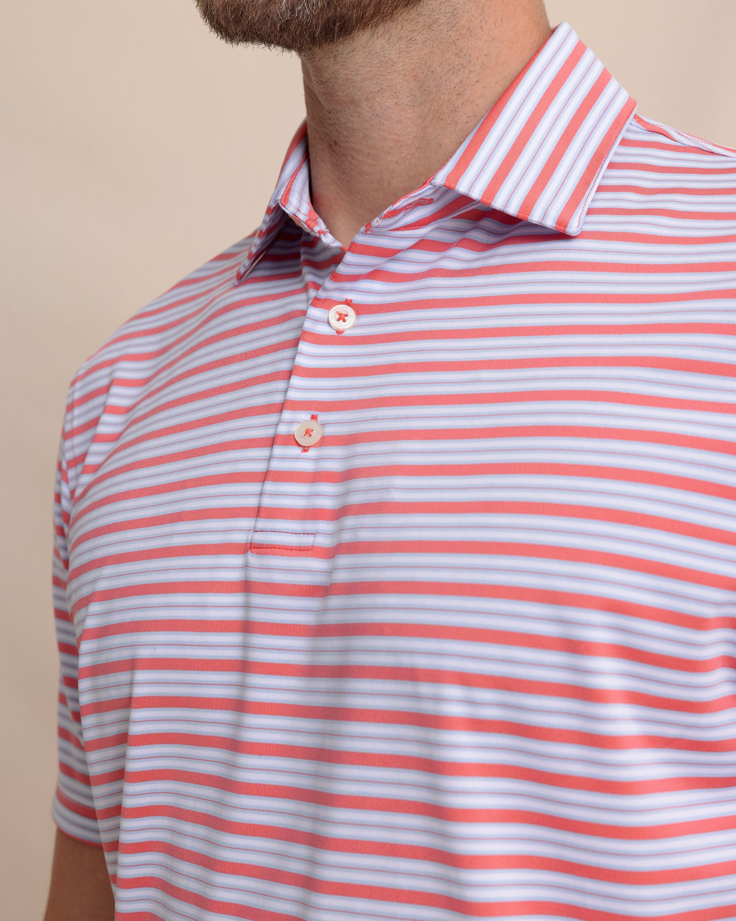 Men's Driver Ocean Hill Stripe Polo | Southern Tide