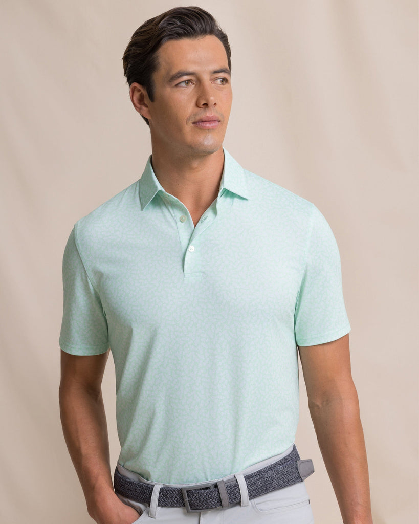 Men's Driver Pineapple Parade Printed Polo | Southern Tide