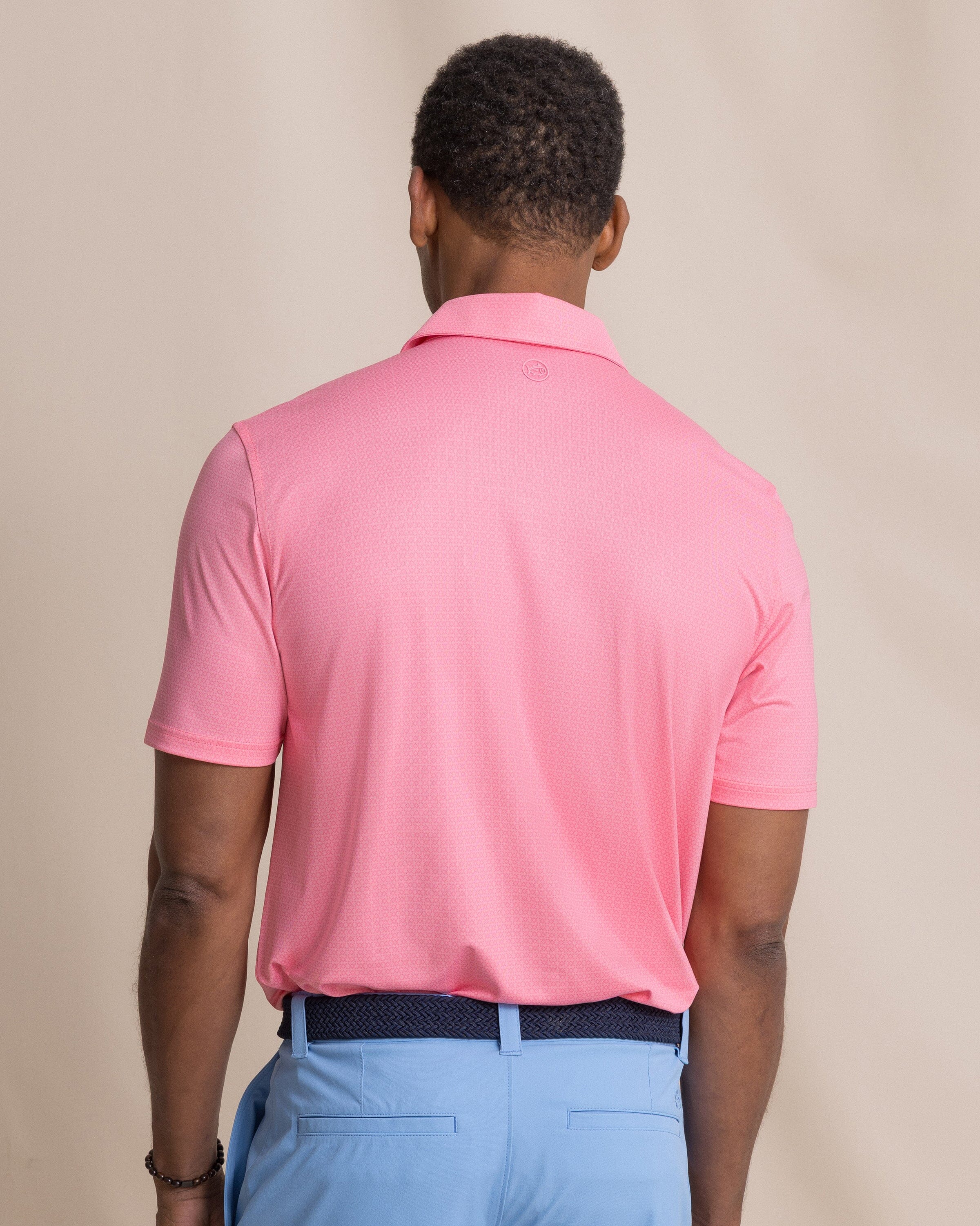 Men's Driver Seaside Geo Printed Polo | Southern Tide