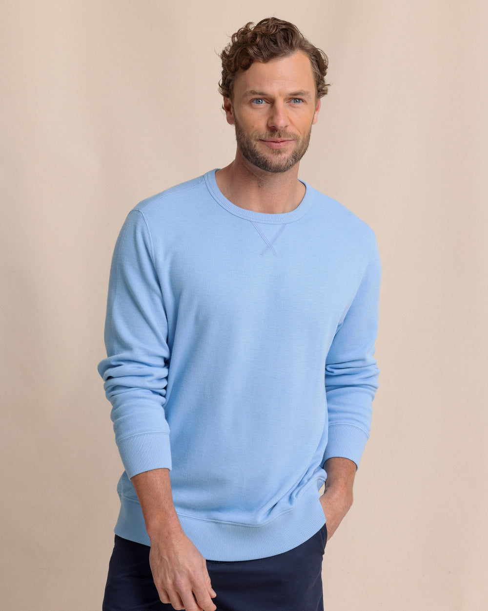The front view of the Southern Tide East Bay Crew by Southern Tide - Ocean Channel