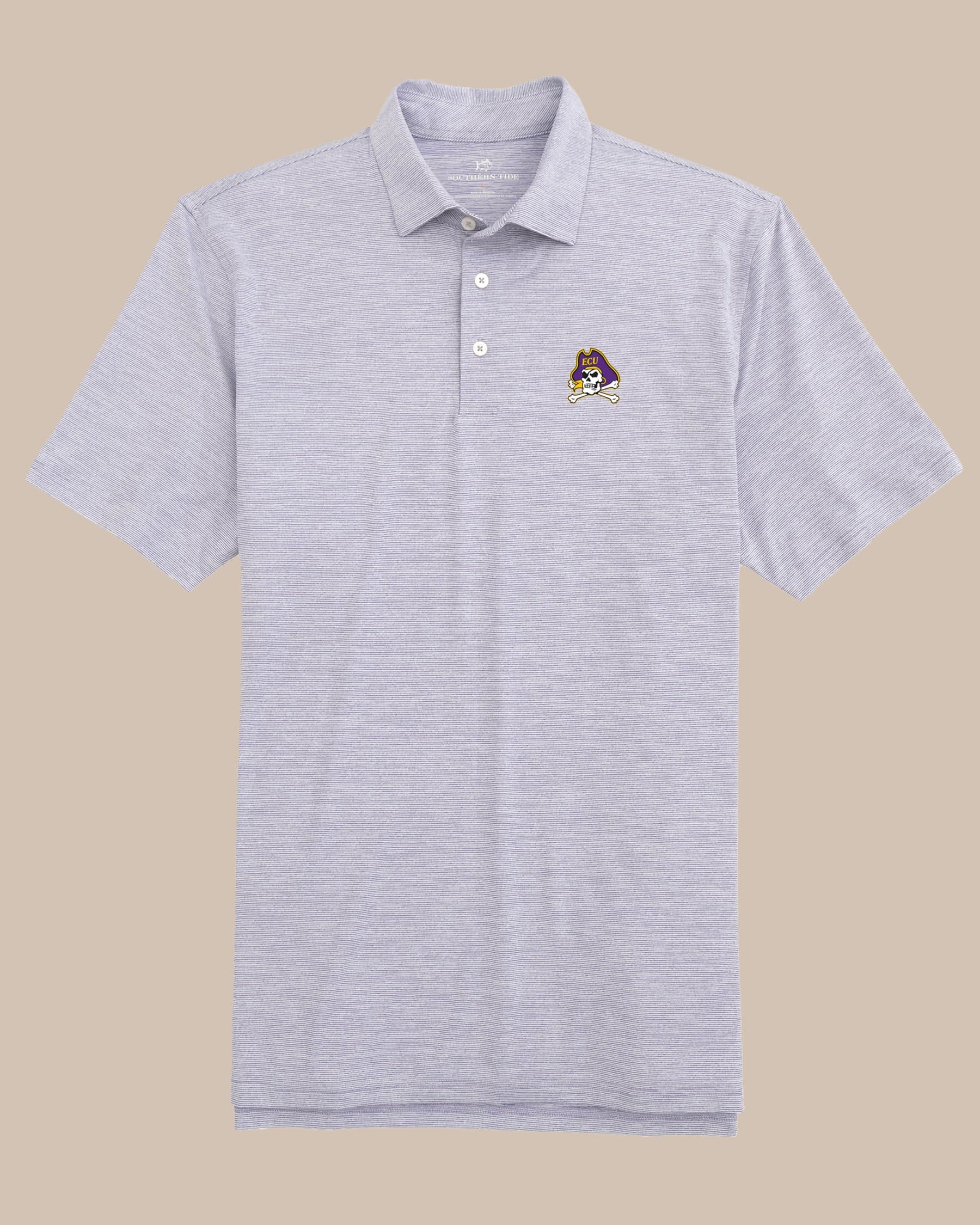 East Carolina Driver Spacedye Polo Shirt | Southern Tide East Carolina Driver Spacedye Polo Shirt | Southern Tide