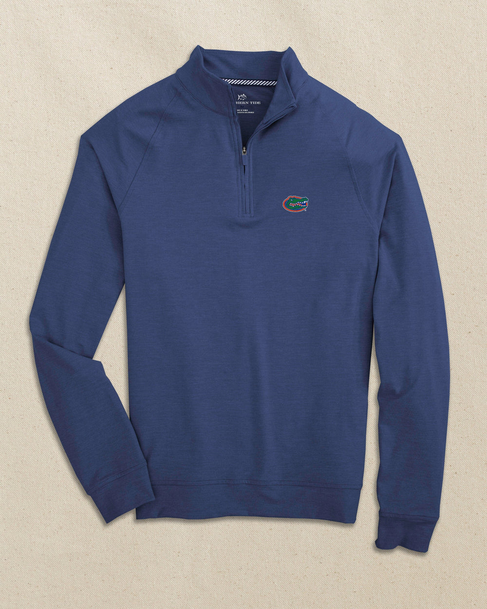 Florida Gators Cruiser Heather Quarter Zip Pullover C_Outerwear Southern Tide 
